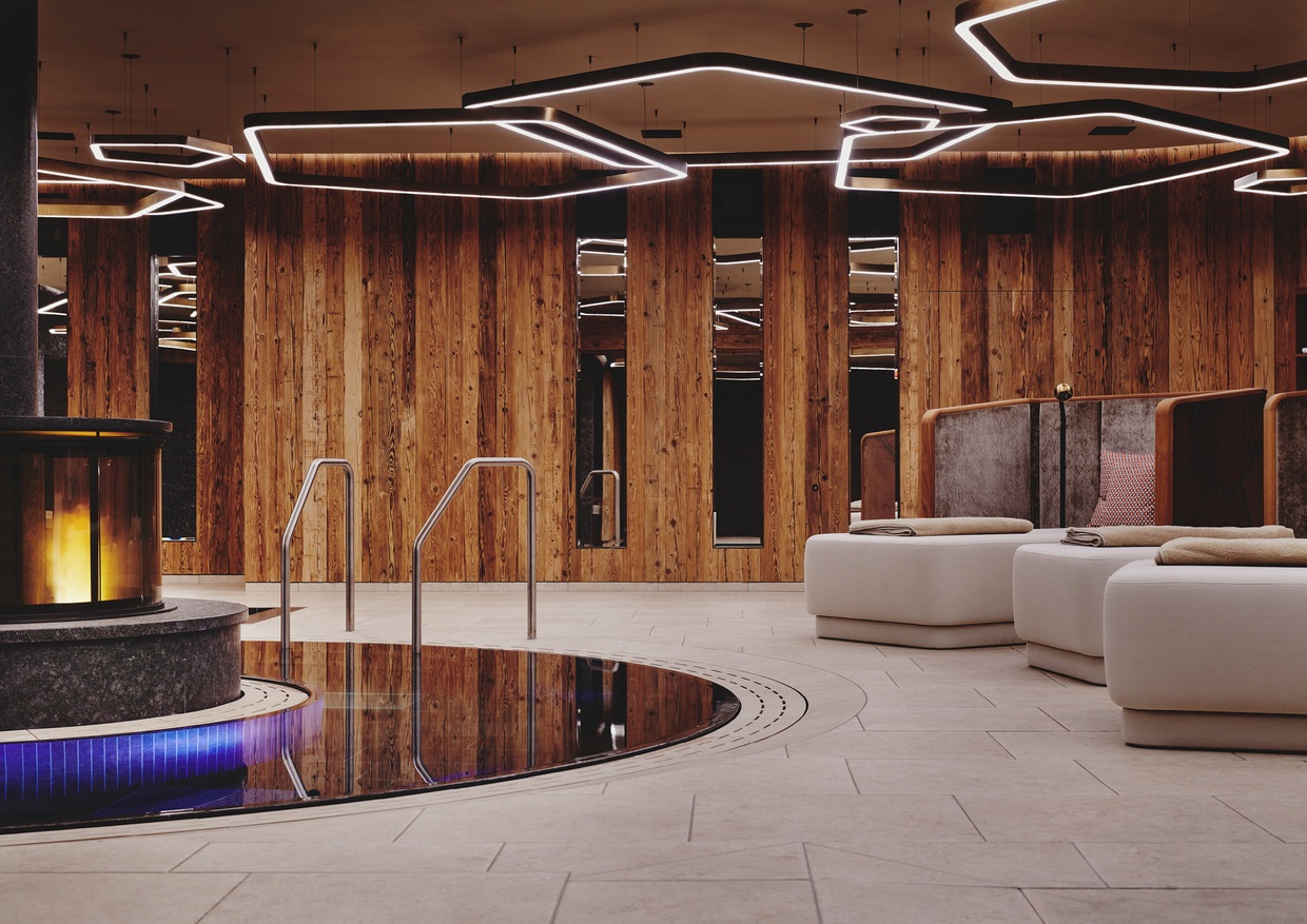 Burg Hotel wellness oasis